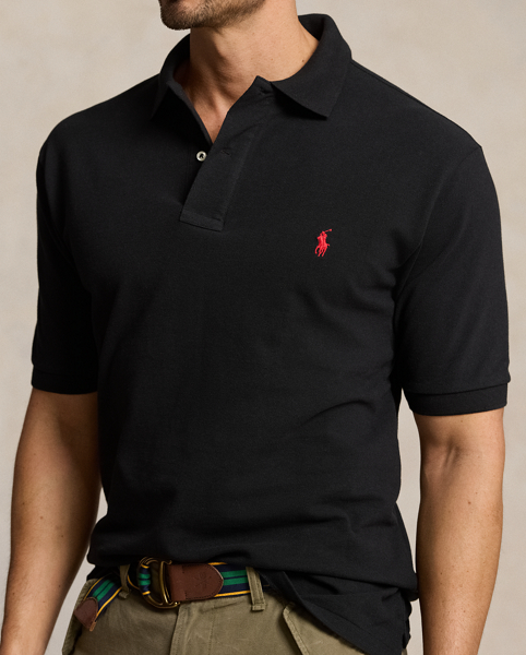 An American style standard since 1972, the Polo shirt has been imitated but never matched. Over the decades, Ralph Lauren Lauren has reimagined his signature style in a wide array of colors and fits, yet all retain the quality and attention to detail of the iconic original. This Big & Tall version is made from our highly breathable cotton mesh, which offers a textured look and a soft feel.