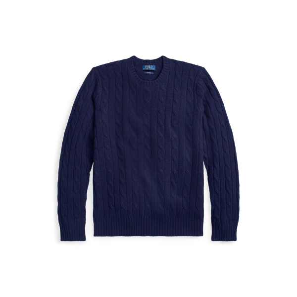 Pull en cachemire torsadé