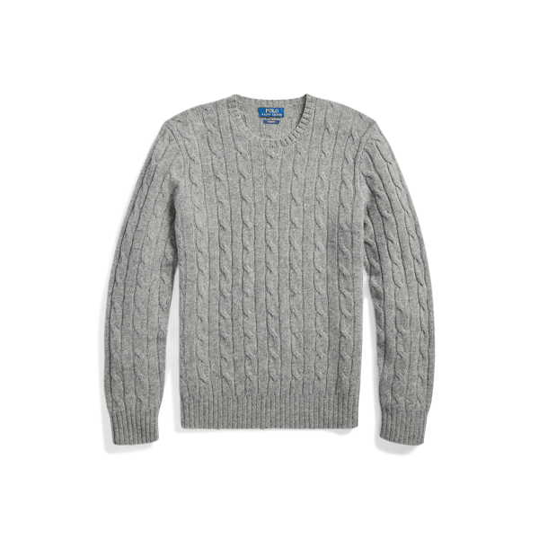 Pull en cachemire torsadé