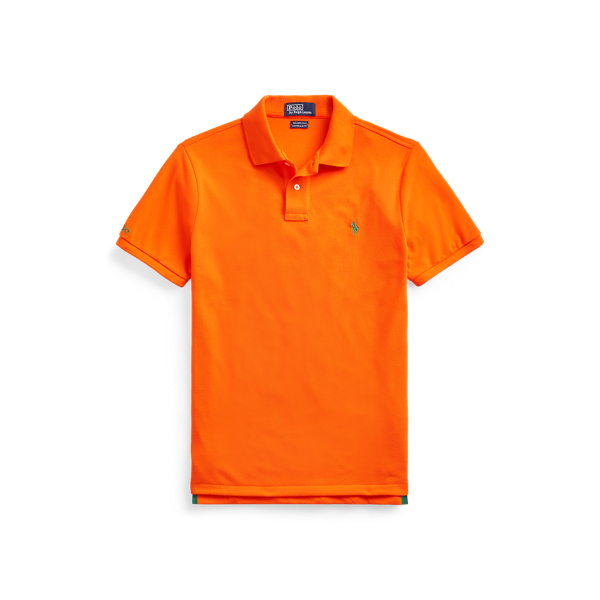 black and orange ralph lauren polo shirt
