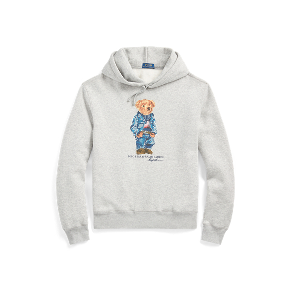 polo bear hooded sweater