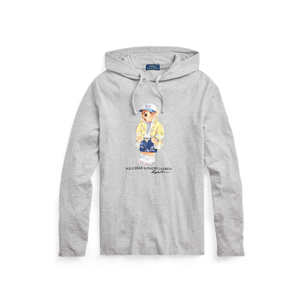 polo bear hooded t shirt