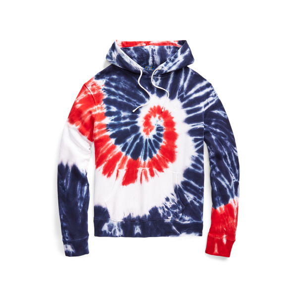 tie dye sweatshirt ralph lauren