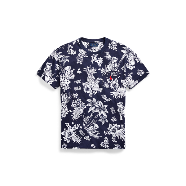 custom slim fit bear polo