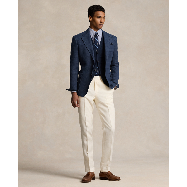 Aprender acerca 71+ imagen polo ralph lauren linen trousers