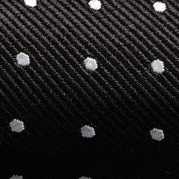 Polo Ralph Lauren Polka-dot Silk Repp Bow Tie In Black/white