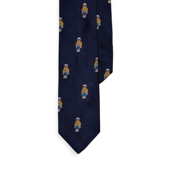 Polo Ralph Lauren Polo Bear Silk Narrow Tie 1