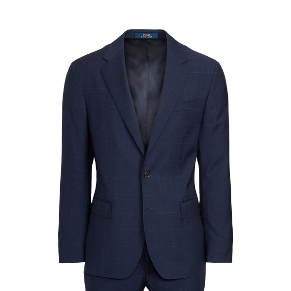 ralph lauren blue suit