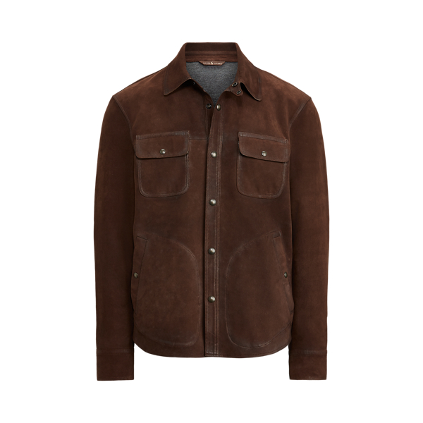 ralph lauren leather shirt