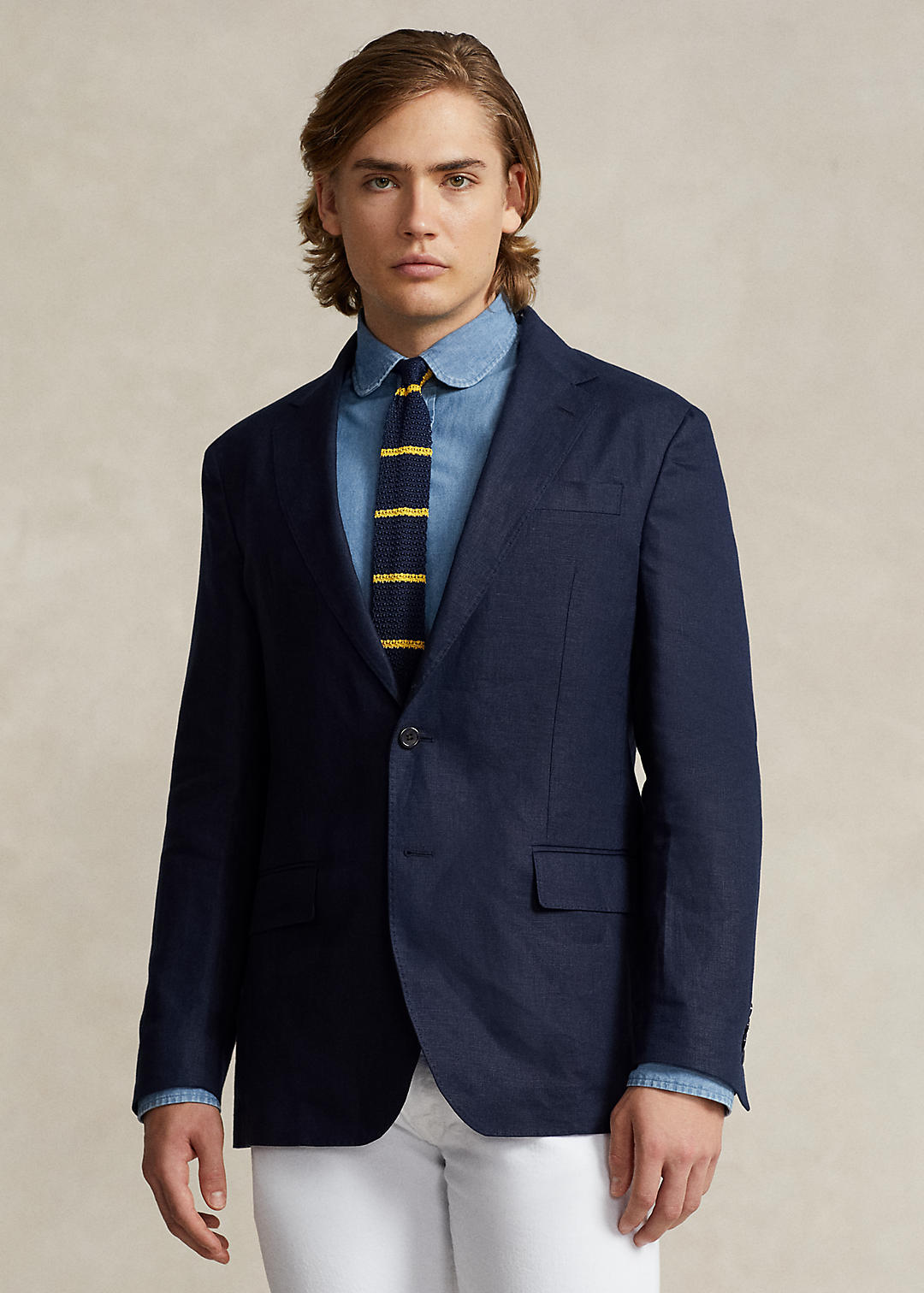 Polo Soft Linen Suit Jacket