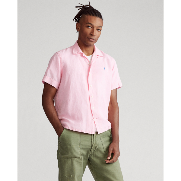 Polo Ralph Lauren Custom Fit Linen-Blend Shirt 1