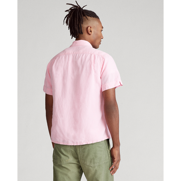 Polo Ralph Lauren Custom Fit Linen-Blend Shirt 5