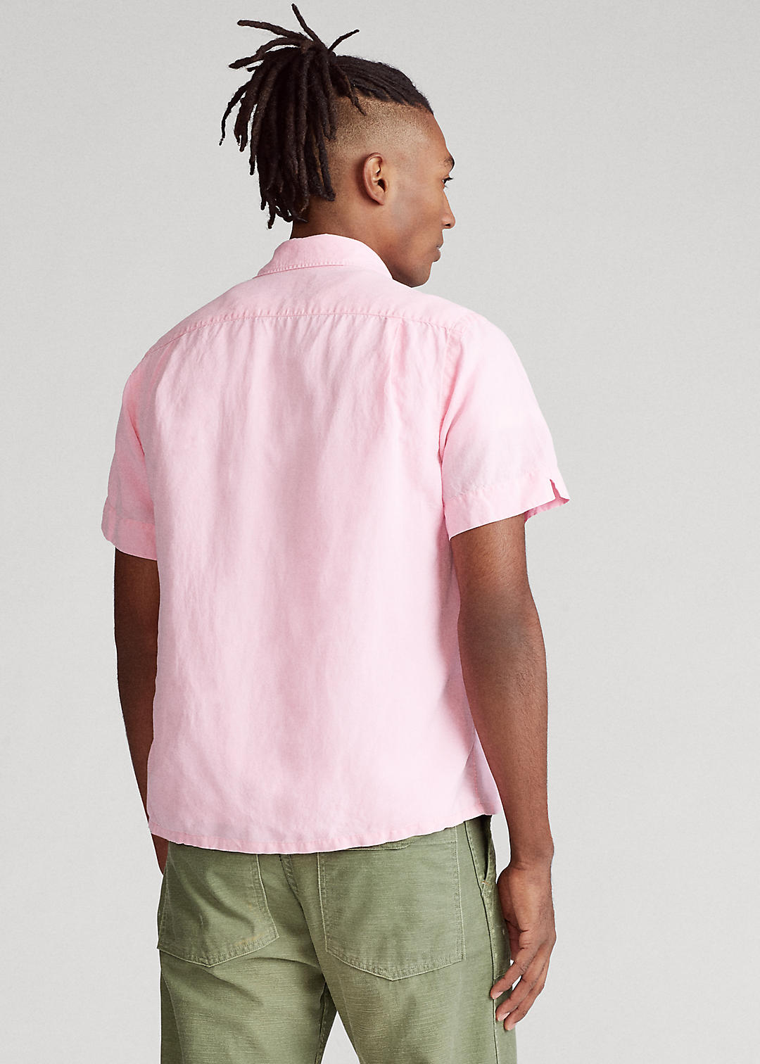 Polo Ralph Lauren Custom Fit Linen-Blend Shirt 5