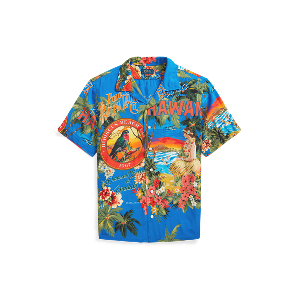 Classic Fit Tropical Shirt