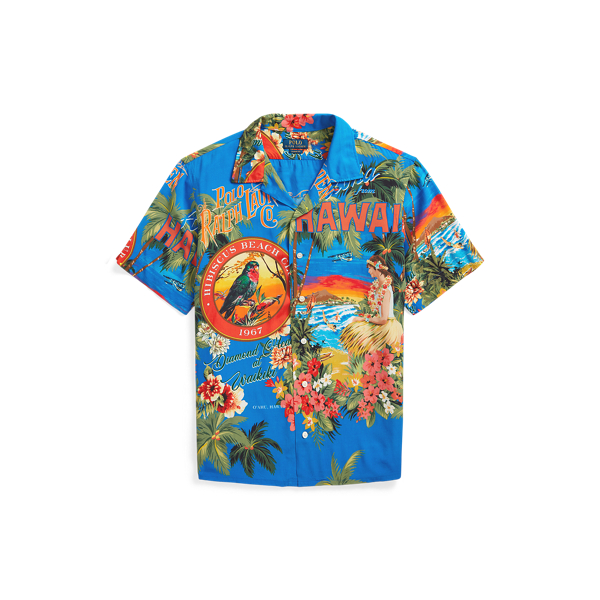 polo ralph lauren classic fit tropical shirt