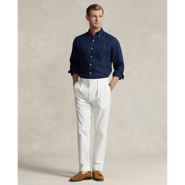 POLO RALPH LAUREN CLASSIC FIT LINEN SHIRT