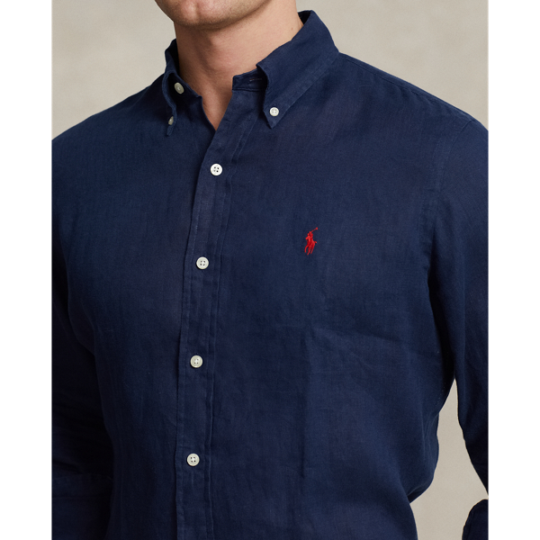 POLO RALPH LAUREN CLASSIC FIT LINEN SHIRT