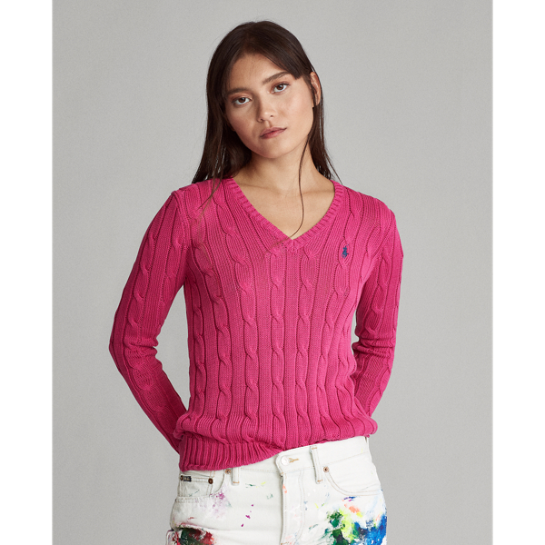 ralph lauren v neck pullover women