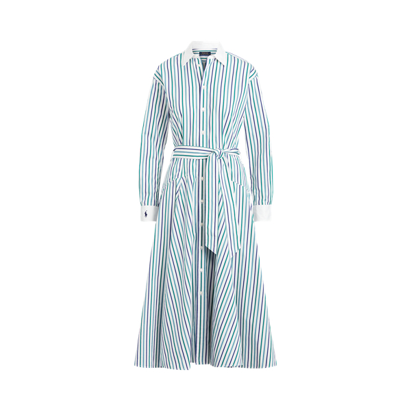 Polo Ralph Lauren Robe-chemise trapèze en coton 1