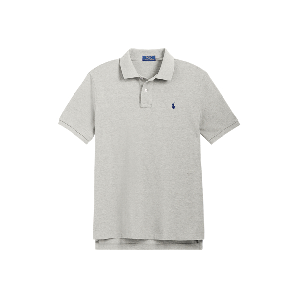 Polo cintré en coton piqué