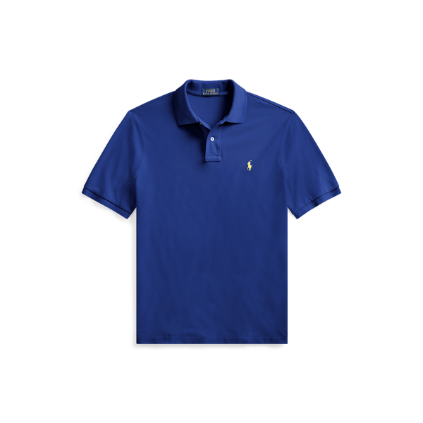 Polo cintré en coton piqué