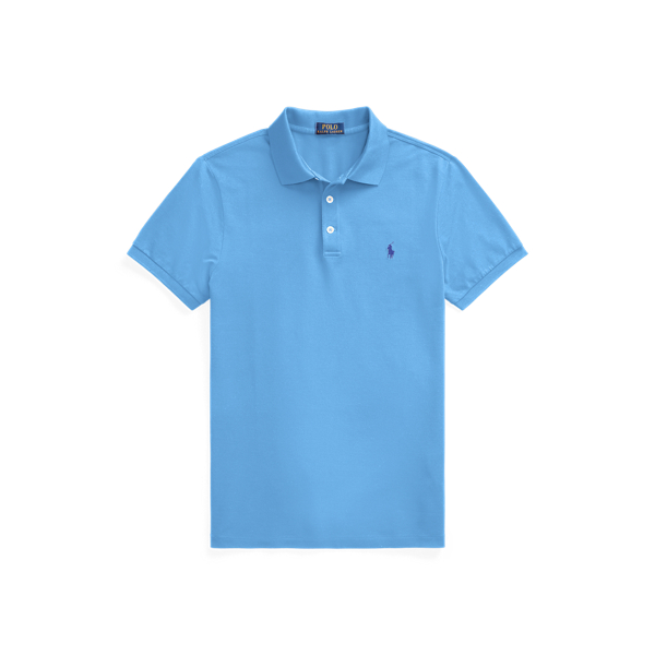 Polo cintré en coton piqué