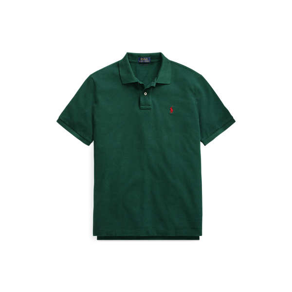 Polo cintré en coton piqué