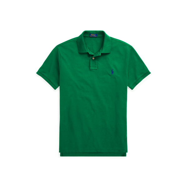 Polo cintré en coton piqué
