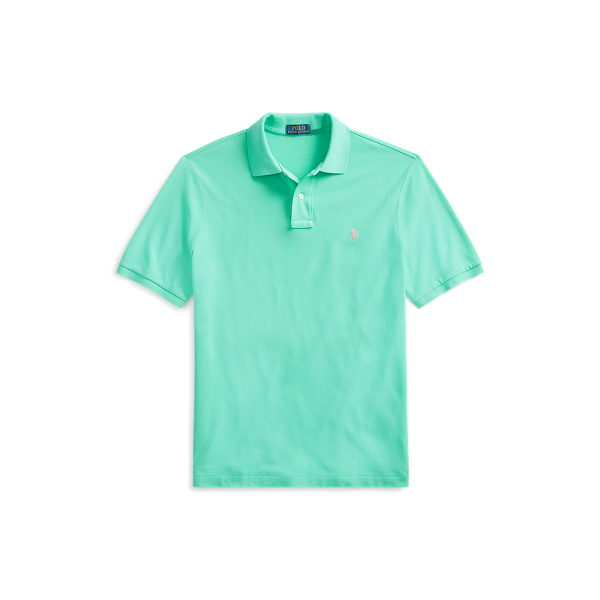 Polo cintré en coton piqué