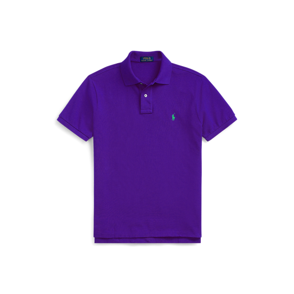 Polo cintré en coton piqué