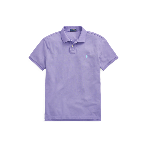 Polo cintré en coton piqué