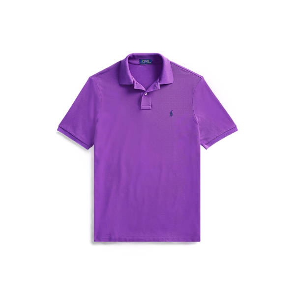 Polo cintré en coton piqué