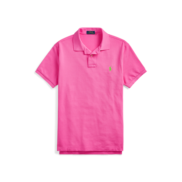 Polo cintré en coton piqué
