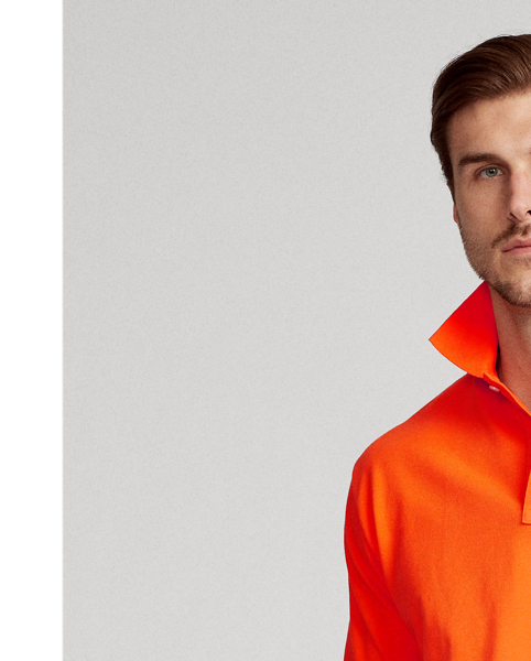 Classic Fit Mesh Polo Shirt