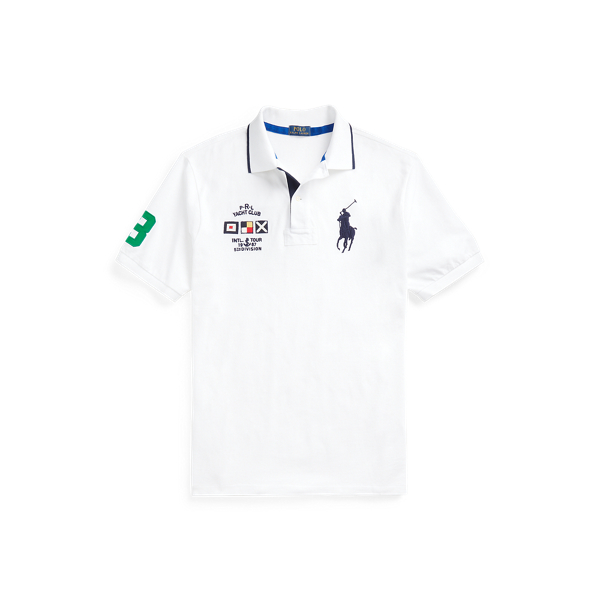 Yacht Club Mesh Polo Shirt for Men | Ralph Lauren® UK