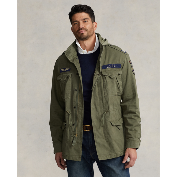 polo cotton twill jacket