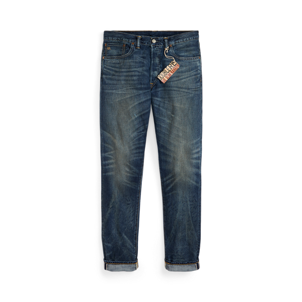 Jean slim à lisière selvedge