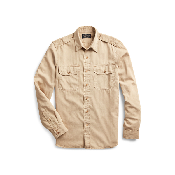 ralph lauren classic fit twill shirt