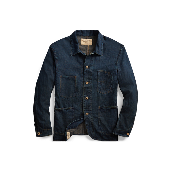 rrl denim shirt