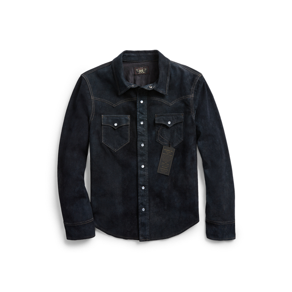 double rl denim shirt