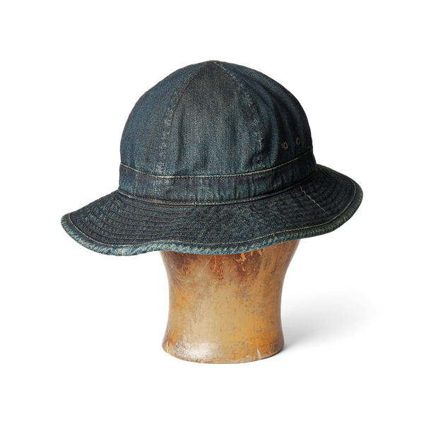 RRL Indigo denim vissershoed 2
