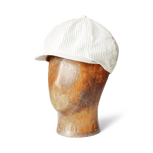 Pinstripe Wool Newsboy Cap for Men Ralph Lauren® AM