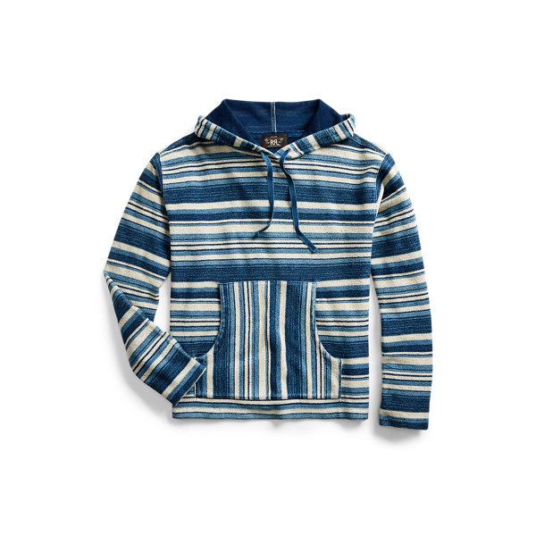 ralph lauren striped hoodie