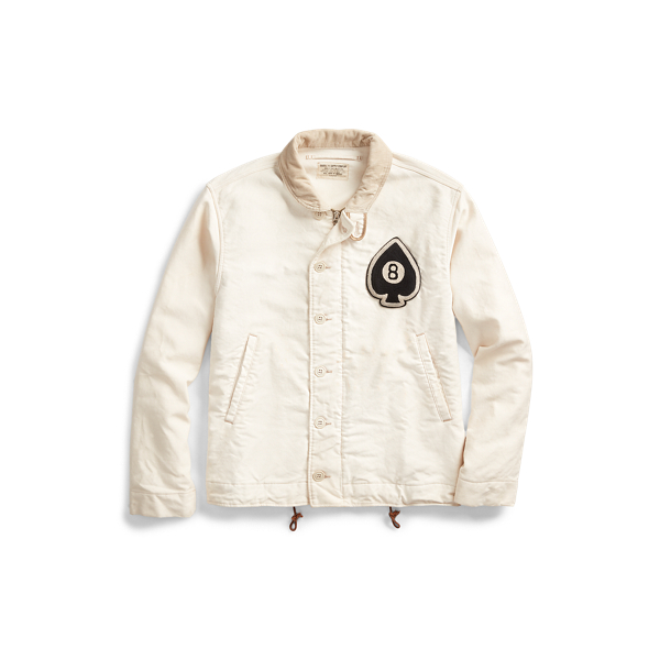 polo ralph lauren embroidered deck jacket