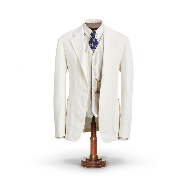 ralph lauren linen suit