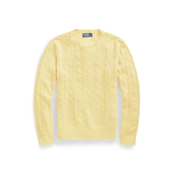 Pull en cachemire torsadé