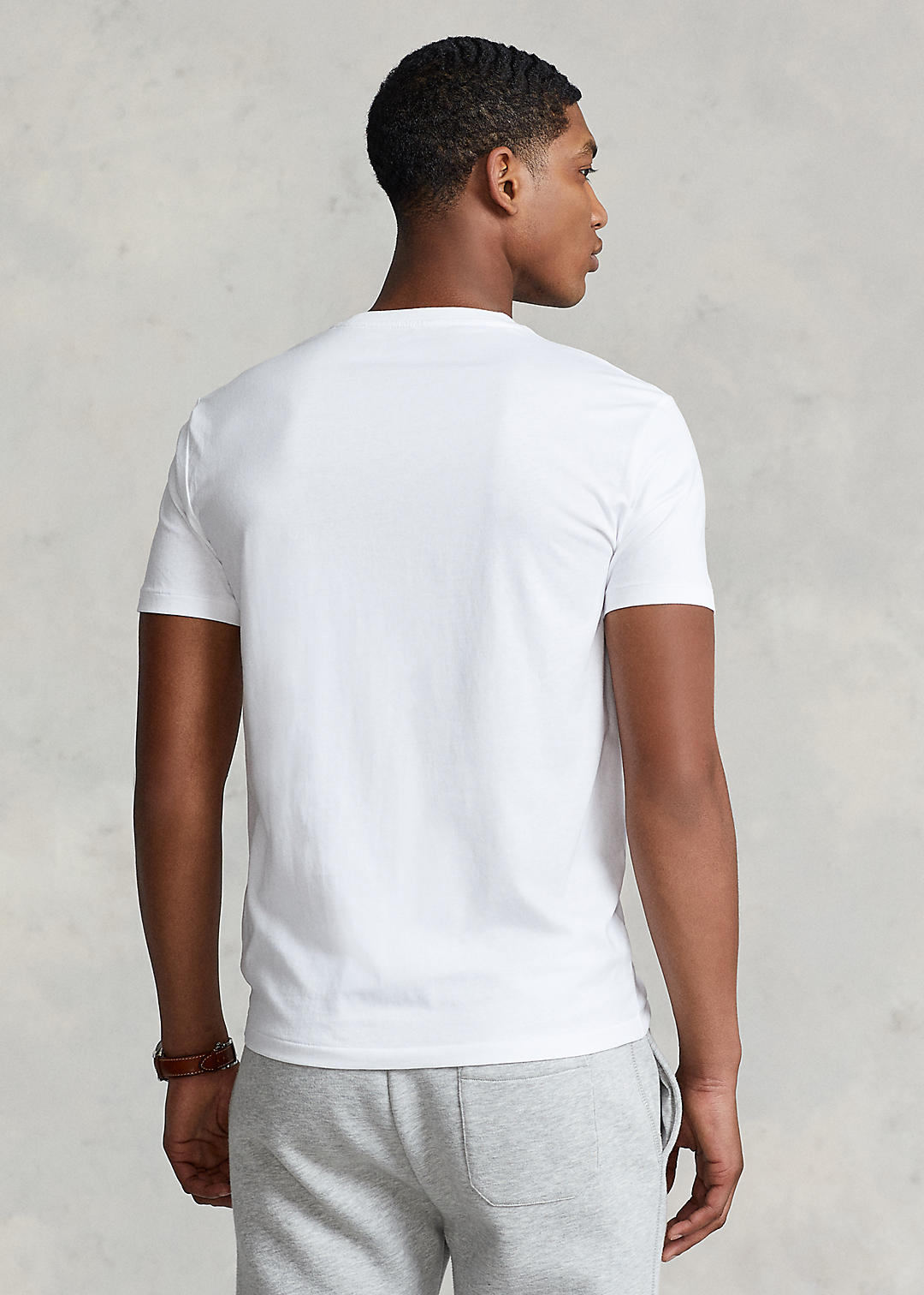 Polo Ralph Lauren Custom slim fit jersey T-shirt met V-hals 5