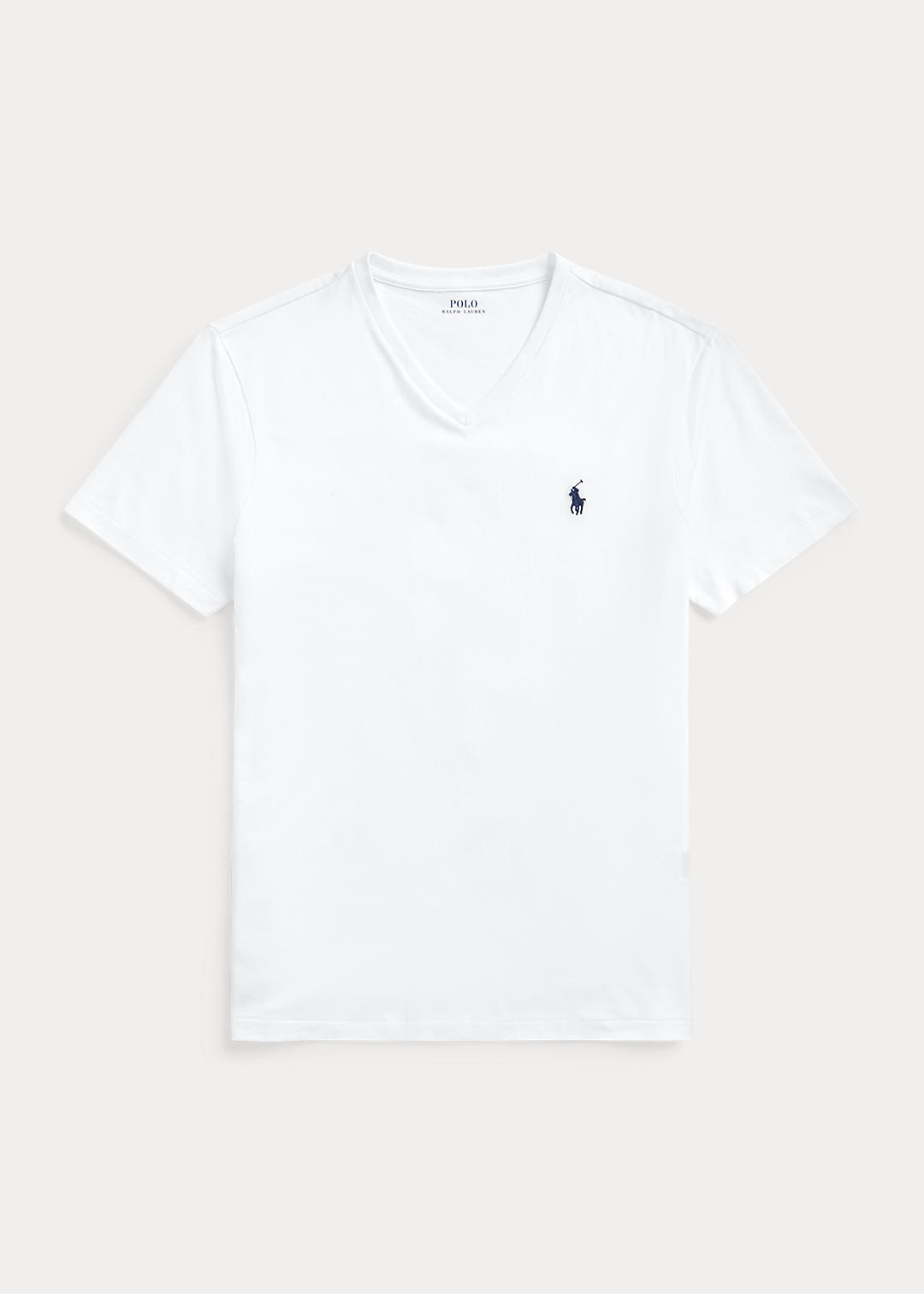Polo Ralph Lauren Custom slim fit jersey T-shirt met V-hals 2