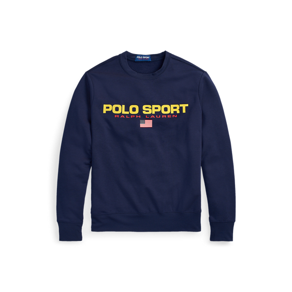 polo sport yellow sweatshirt