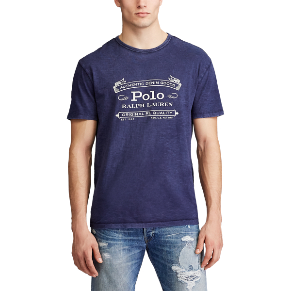 camiseta ralph lauren gris